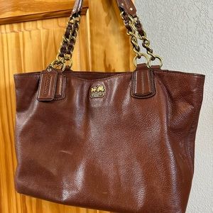 Coach leather purse
